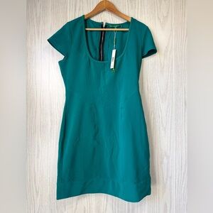 Walter Baker Jade Green Zip-Back Bodycon Dress – Size Large – New With Tags